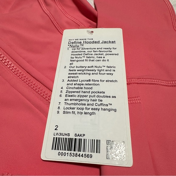 Lululemon Hooded Define Jacket *Nulu - Picture 5 of 14